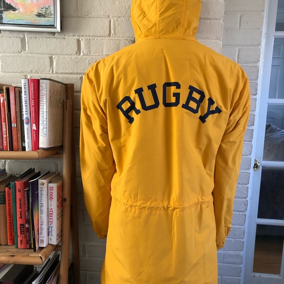 Ralph Lauren Rugby Yellow Stadium Coat XL - Picture 7 of 8